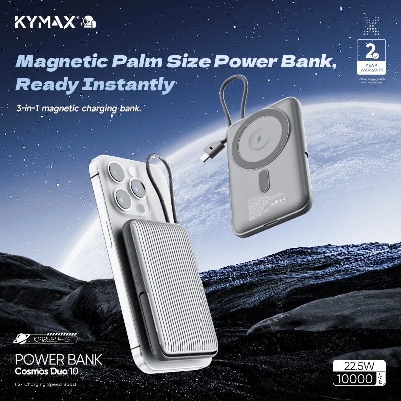 KYMAX Cosmos Duo 10 Power Bank (22.5W)